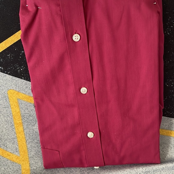 Stafford Regular Fit Dress Shirt | Size 16 - Picture 8 of 9